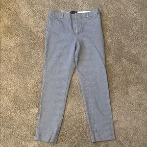 Women’s Banana Republic Blue Checkered Pants